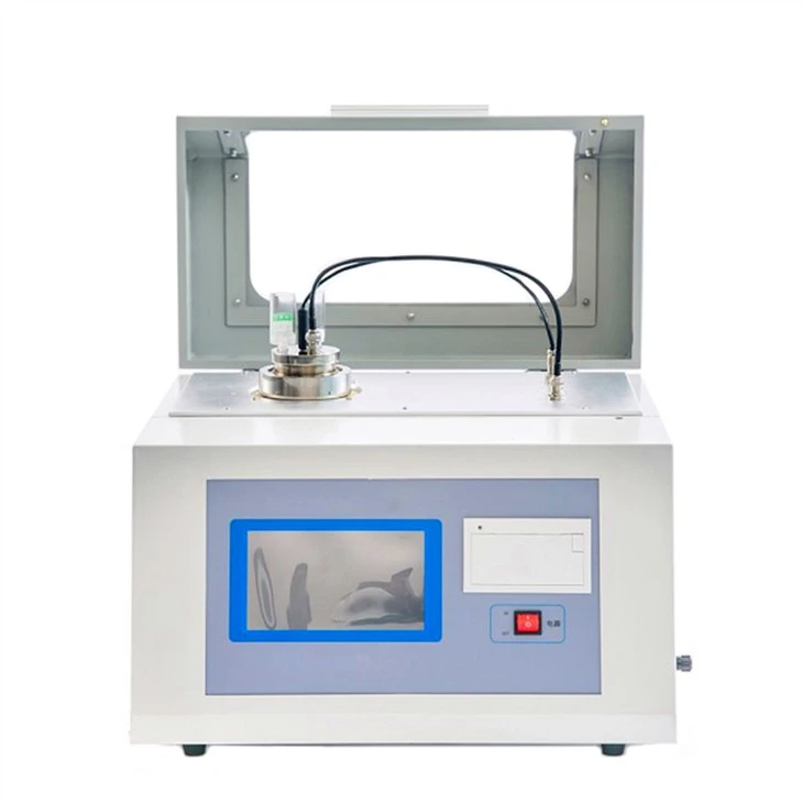 Auto Clean Insulating Oil Dielectric Loss And Resistivity Tester